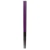 Twig New York Sandal Chopsticks Set Of Four - Purple In Purple