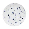 Twig New York Terrazzo Azzurro Dinner Plate In Blue