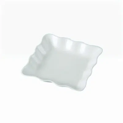 Twig New York Twig Lace Blanc 9" Bone China Dessert Plate In White