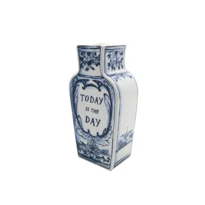 Twig New York Well Versed - Today Vase In Blue
