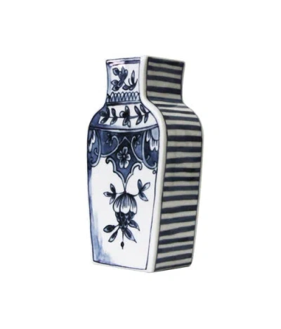 Twig New York Well Versed Small Blue Vase
