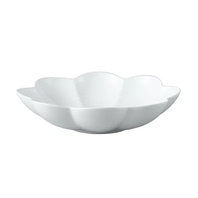 Twig New York White Blooming - Large Low Bowl