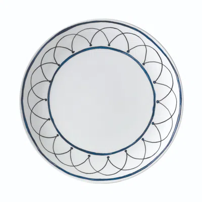 Twig New York White H.blue Bird - Dinner Plate
