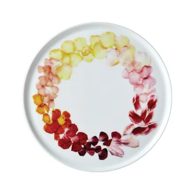 Twig New York White Petals -​ Dinner Plate