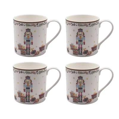 Twig New York White Prouna - Nutcracker - Mug, Set Of Four