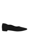 Twiggy Woman Ballet Flats Black Size 6 Leather