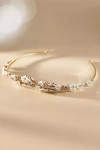Twigs & Honey Layered Floral Headband In Gold