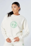 TWILL ACTIVE TWILL ACTIVE ORGANIC COTTON ESSENTIALS OVERSIZED CREWNECK SWEATSHIRT