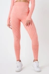 TWILL ACTIVE TWILL ACTIVE RECYLED SEAMLESS MARL LASER CUT LEGGINGS