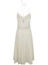 Twinset Twin-set Ivory Cotton Dresses