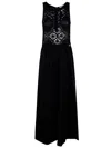 Twinset Twin-set Black Cotton Blend Dresses
