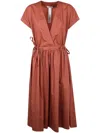 Twinset Tie-detail Wrap Dress