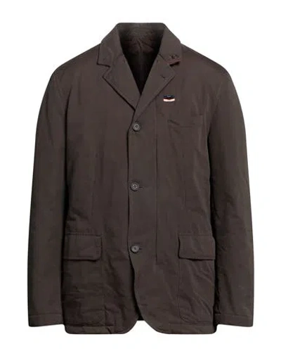 Twin D.d.m. Twin D. D.m. Man Jacket Brown Size 44 Polyester, Cotton, Nylon