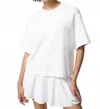 T.w.i.n. That’s What I Need Mod Short Sleeve T-shirt In White In White