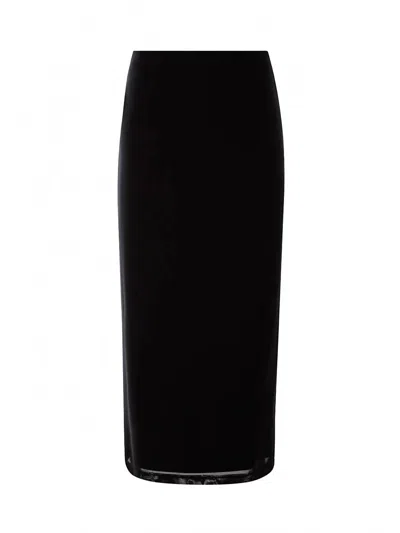 T.w.i.n. That’s What I Need Women's Mesh Skirt In Black