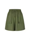 T.w.i.n. That’s What I Need Women's Pull-on Utility Short In Olive In Green