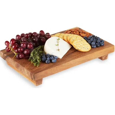 Twine Acacia Footed Serving Board In Wood