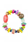 Twine & Twig Women's Intricate Stack Bracelet In Calypso In Multi