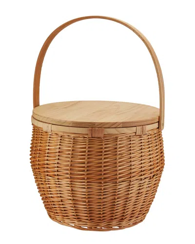 TWINE TWINE CASK WILLOW PICNIC BASKET