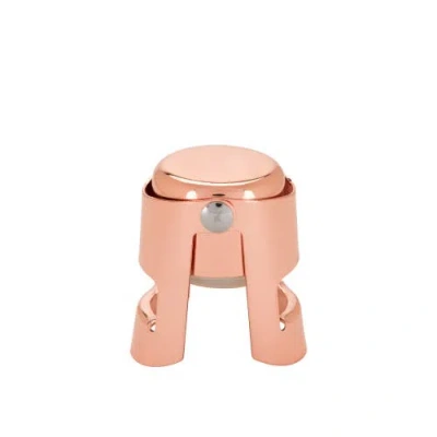 Twine Champagne Stopper In Copper