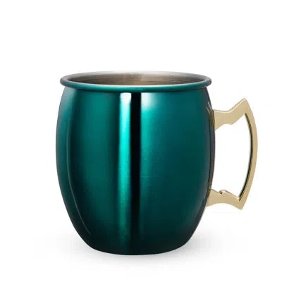 Twine Emerald Moscow Mule Mug In Green