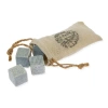 Twine Glacier Rock Cooling Stones Set Of 6 In Grey