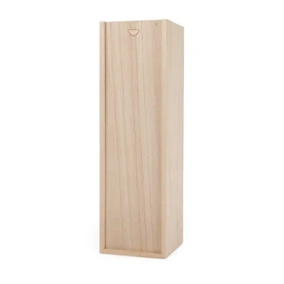 Twine Marketplace™ 1-bottle Wood Wine Box In Tan
