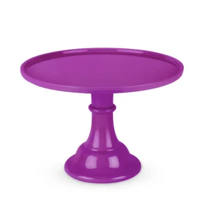 Twine Melamine Cake Stand In Fuchsia