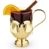 Twine Mulled Wine Glass In Gold