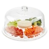 Twine Multi-functional Acrylic Server With Bundt Cake Mold In Clear
