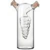 Twine Oil Vinegar Cruet In Clear