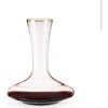Twine Rose Crystal Decanter In Pink