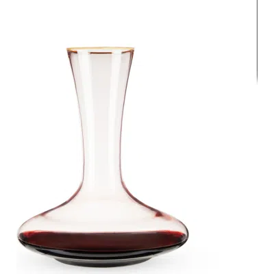 TWINE TWINE ROSE CRYSTAL WINE DECANTER