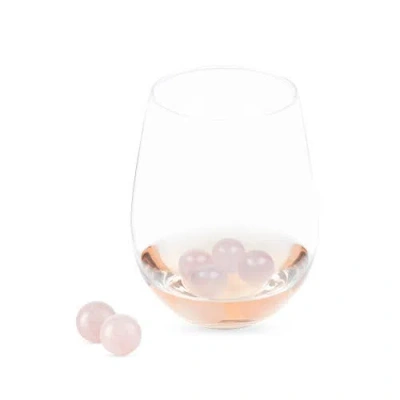 TWINE TWINE ROSE QUARTZ WINE GEMS SET OF 6