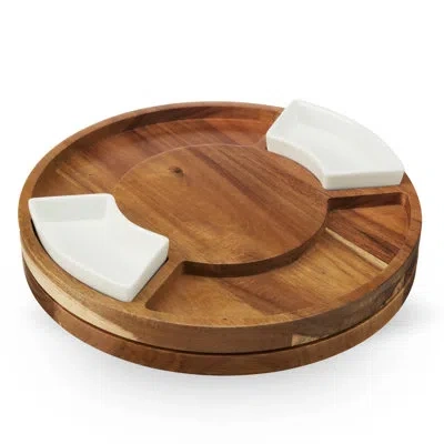 Twine Rotating Charcuterie Board In Brown