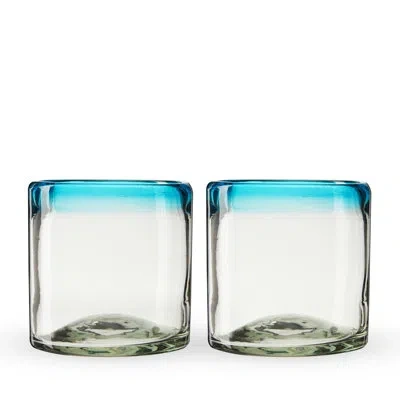 Twine Segunda Vida Primavera Short Tumblers In Clear