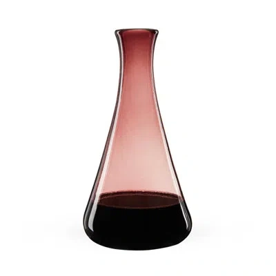 Twine Segunda Vida Rosado Wine Decanter In Pink