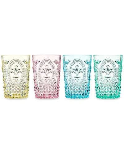 Twine Set Of 4 Shatterproof Embossed Tumblers