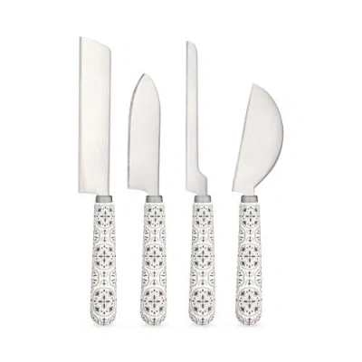 TWINE TWINE TILES CHEESE KNIFE SET OF 4