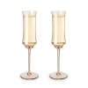 Twine Tulip Champagne Flutes In Brown