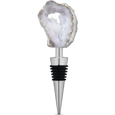 TWINE TWINE WHITE GEODE BOTTLE STOPPER