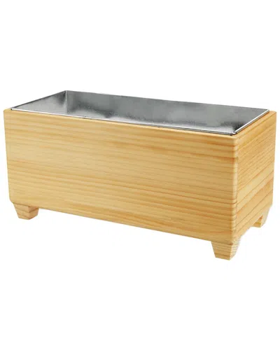 TWINE TWINE WOODEN BEVERAGE TUB