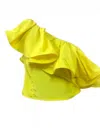 Twins Top Female T3980t  In Yellow