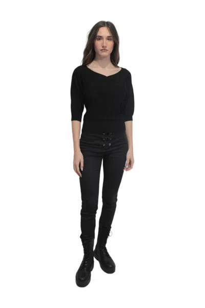 Twinset - 00006 Black Jersey 241ll31bb