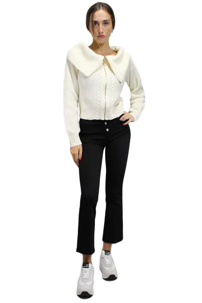 Twinset - 00145 Cardigan Vanilla 232li3xnn In White