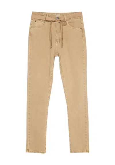 Twinset - 00519 Pants Nougat 241lb26cc In Nude