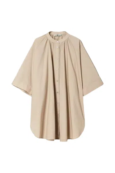 Twinset - 00519 Shirt Nougat 241lb2baa In Brown