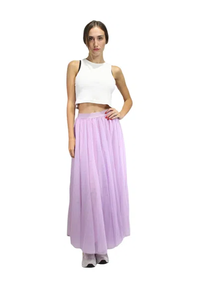 Twinset - 10769 Glicine Skirt 232li2mmm In Purple