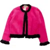Twinset - Cardigan Fuxia/black 232gj3650