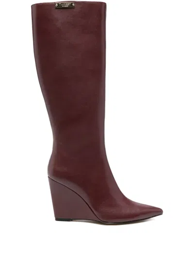 Twinset 100mm Wedge Pointed Boots In Multi